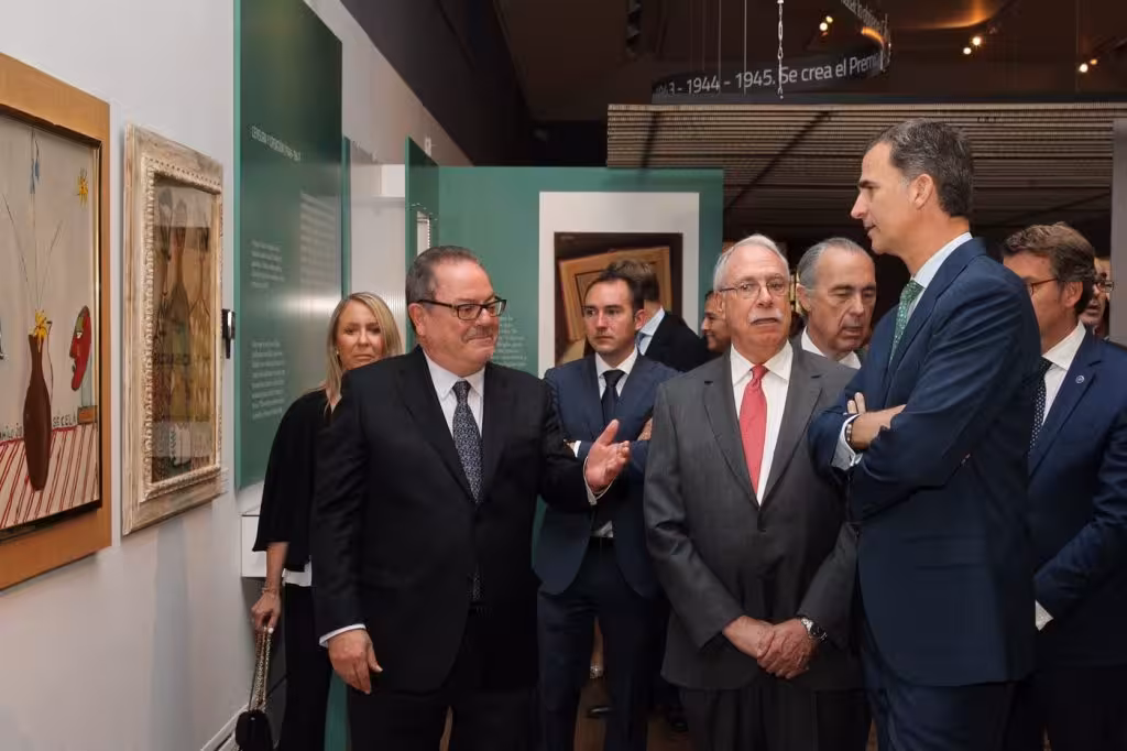 con el Rey Felipe VI