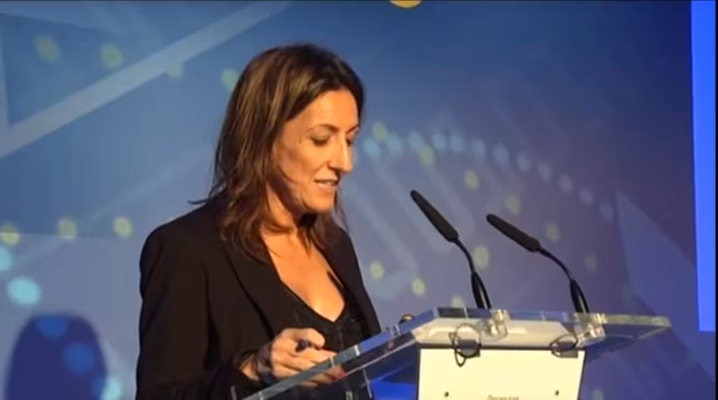 inmaculada benito durante su ponencia