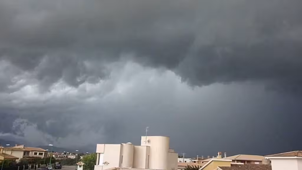 tormenta en mallorca