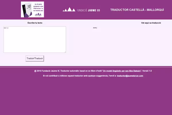 traductor jaume tercer