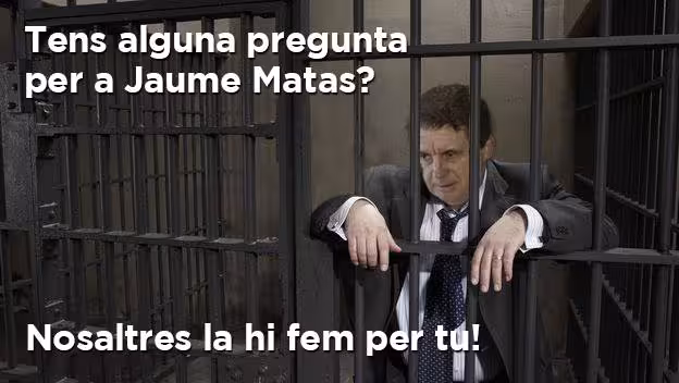 Con esta imagen Podemos invita a los ciudadanos a hacer preguntas a Matas