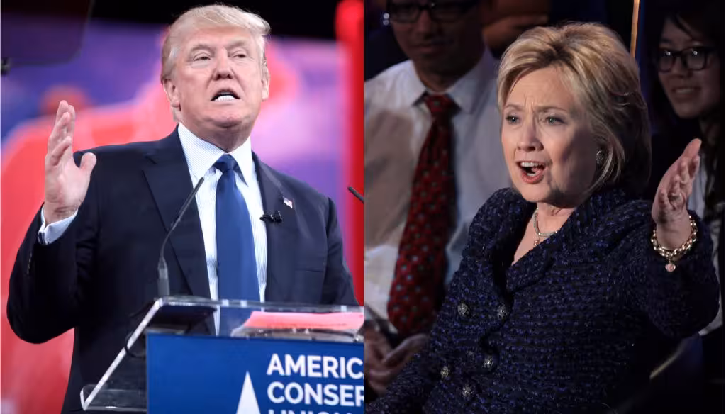 Donald Trump y Hillary Clinton