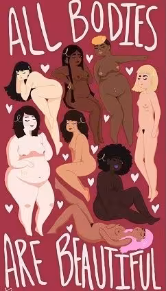 cartel cuerpos femeninos