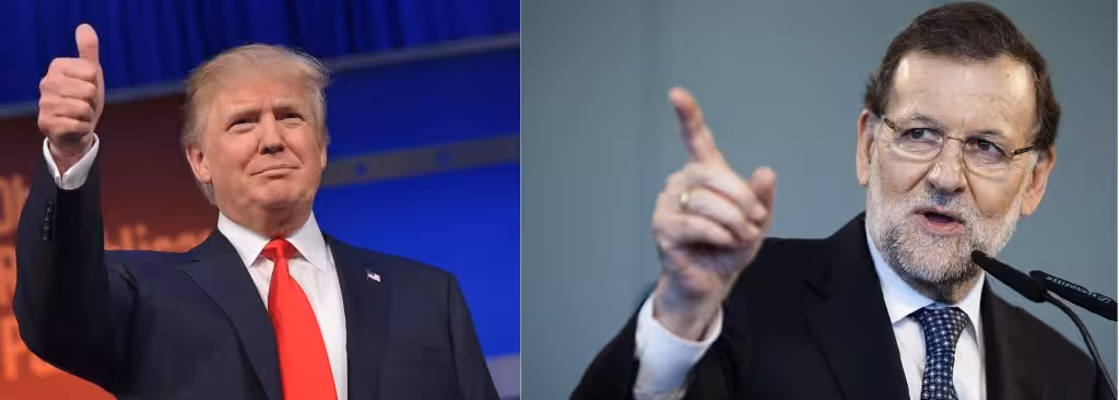 Trump y Rajoy