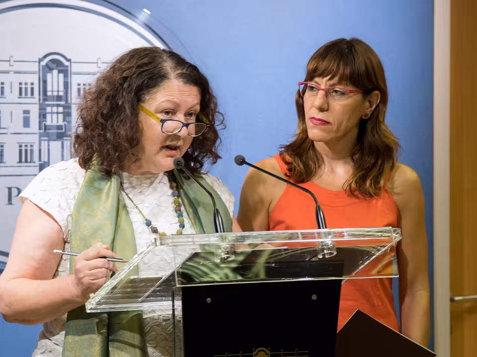 Mae de la Concha i Laura Camargo