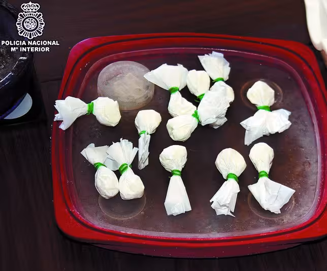 Papelinas de cocaína