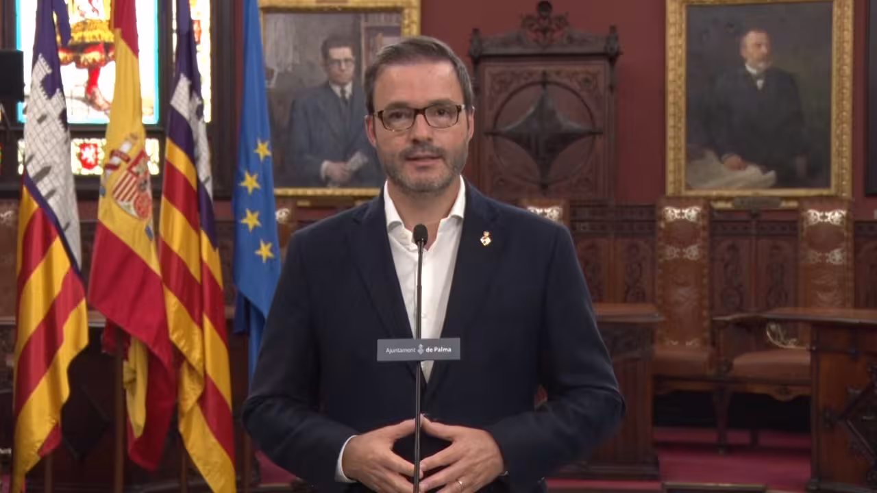 10/10/2020 El alcalde de Palma, José Hila, en mensaje a la ciudadanía.
POLITICA ESPAÑA EUROPA ISLAS BALEARES AUTONOMÍAS
AYUNTAMIENTO DE PALMA