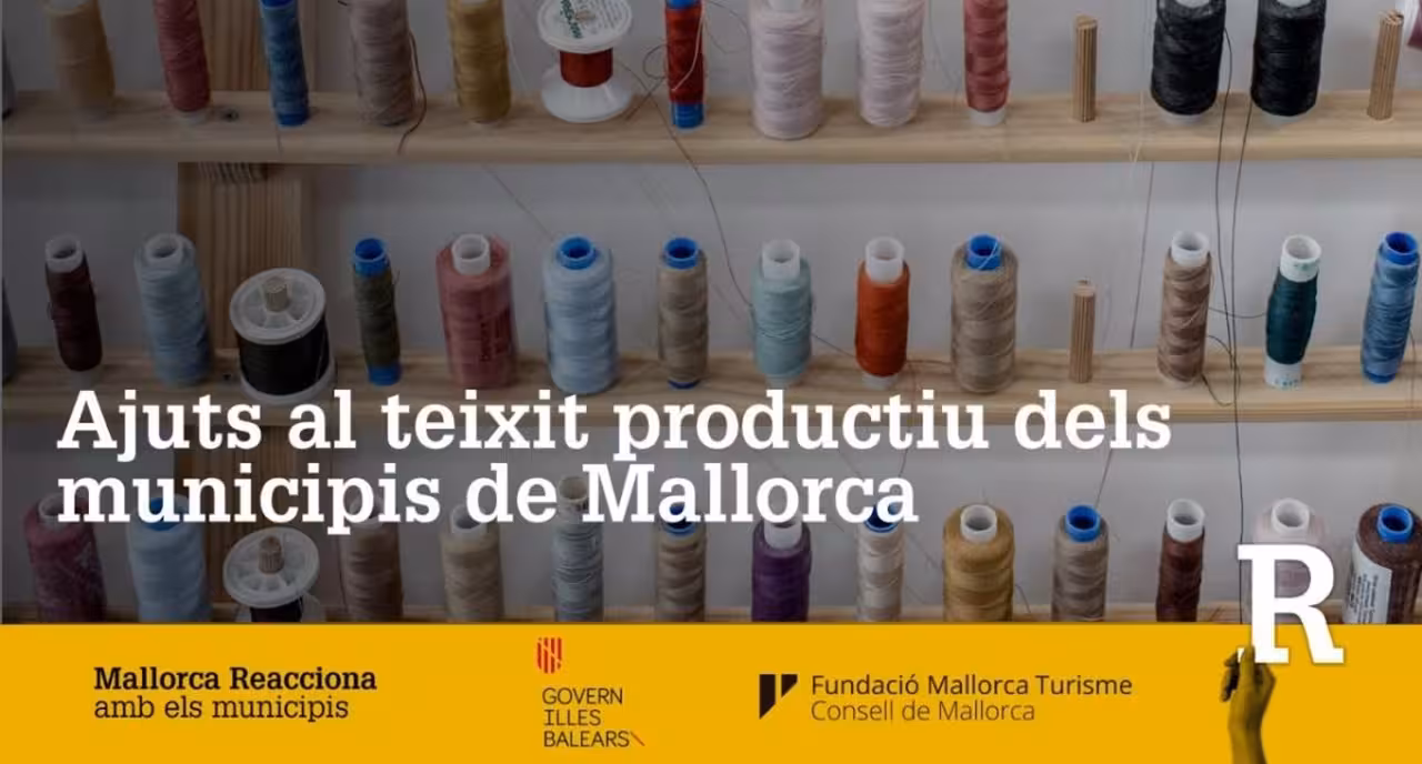 13/03/2021 Imagen de la campaña de ayudas al tejido productivo de los municipios de Mallorca.
ECONOMIA ESPAÑA EUROPA ISLAS BALEARES AUTONOMÍAS
CONSELL DE MALLORCA