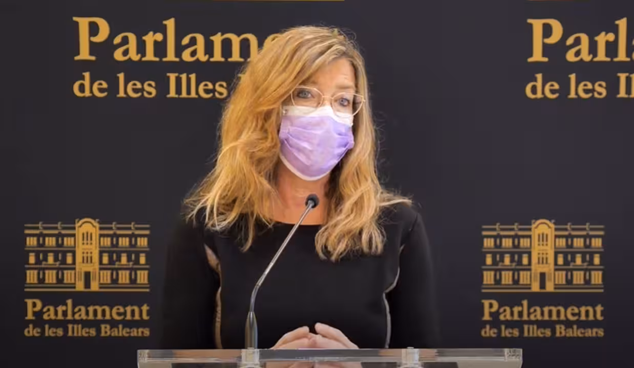 22-01-2021 La consellera de Salud y Consumo, Patricia Gómez, en una rueda de prensa en el Parlament.
POLITICA ESPAÑA EUROPA ISLAS BALEARES AUTONOMÍAS
PARLAMENT
