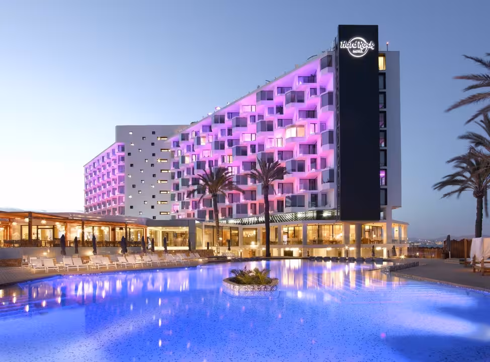Hard Rock Hotel de Ibiza.
SALUD ESPAÑA EUROPA ISLAS BALEARES AUTONOMÍAS
HARD ROCK HOTEL IBIZA