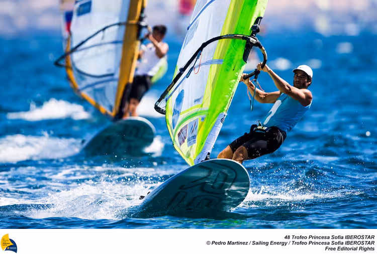 From 24th March to 1st April the bay of Palma  host the 48th edition of the Trofeo Princesa Sofia IBEROSTAR, one of the most important Olympic Classes regatta in the world. Around a 800 sailors from 45 nations will meet in Mallorca to start the Olympic path towards Tokyo 2020, in one of the most international sports event and with a higher participation in Spain. Image free of editorial rights. ©Pedro Martinez / Sailing Energy / Trofeo Princesa Sofía IBEROSTAR