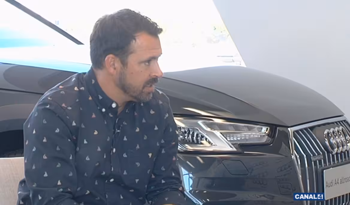 José Tirado en Fora de Joc de Audi Center Palma