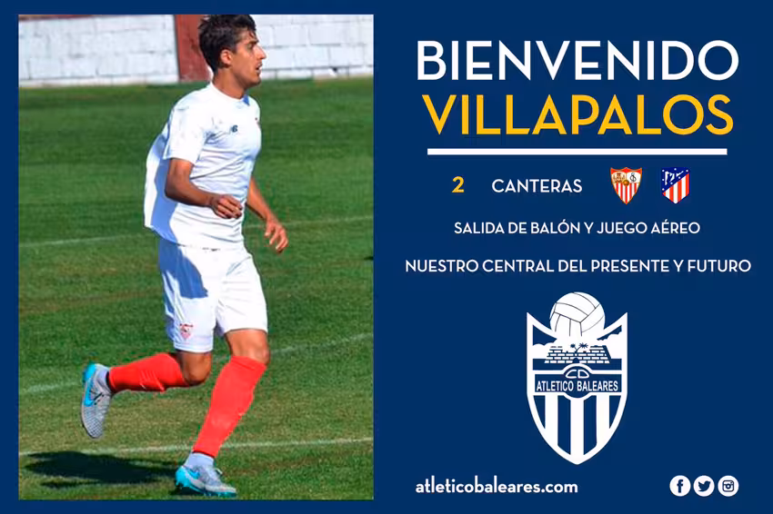 Villapalos es la quinta incorporación del Atlético Baleares