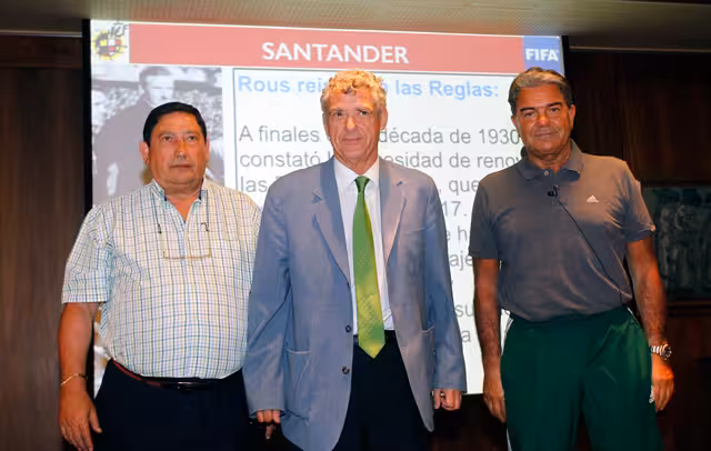 Villar con Díaz Vega y Sánchez Arminio