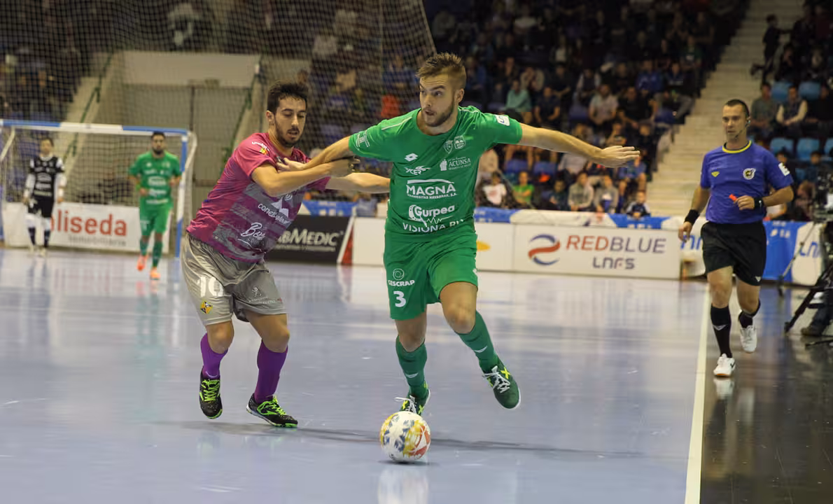 El Palma Futsal gana en Pamplona