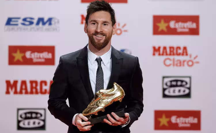 Messi con la Bota de Oro