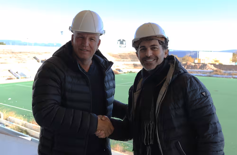 Volckmann y Crespí en el Estadi Balear
