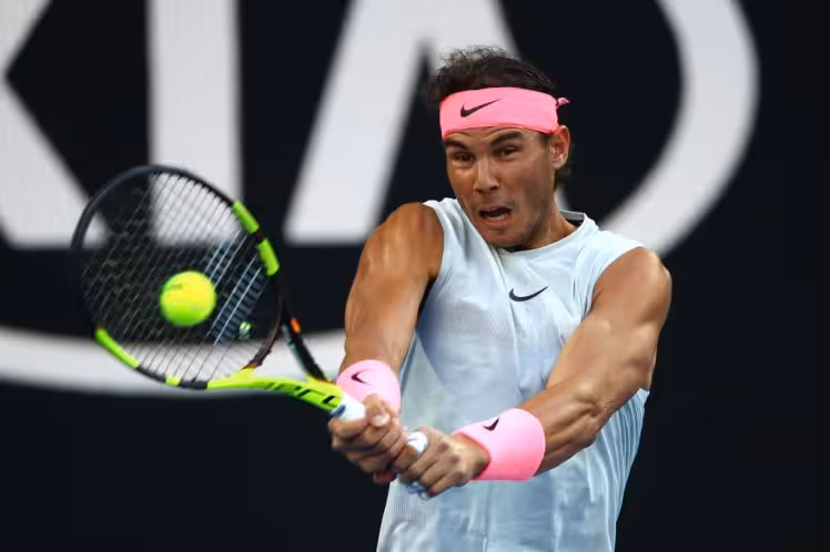 Nadal en el Open de Australia 2018