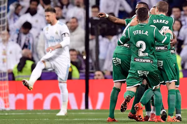 Leganés elimina al Madrid
