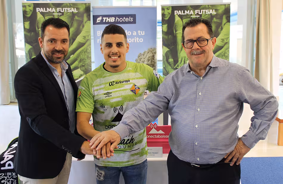 Miquel Jaume con Hamza