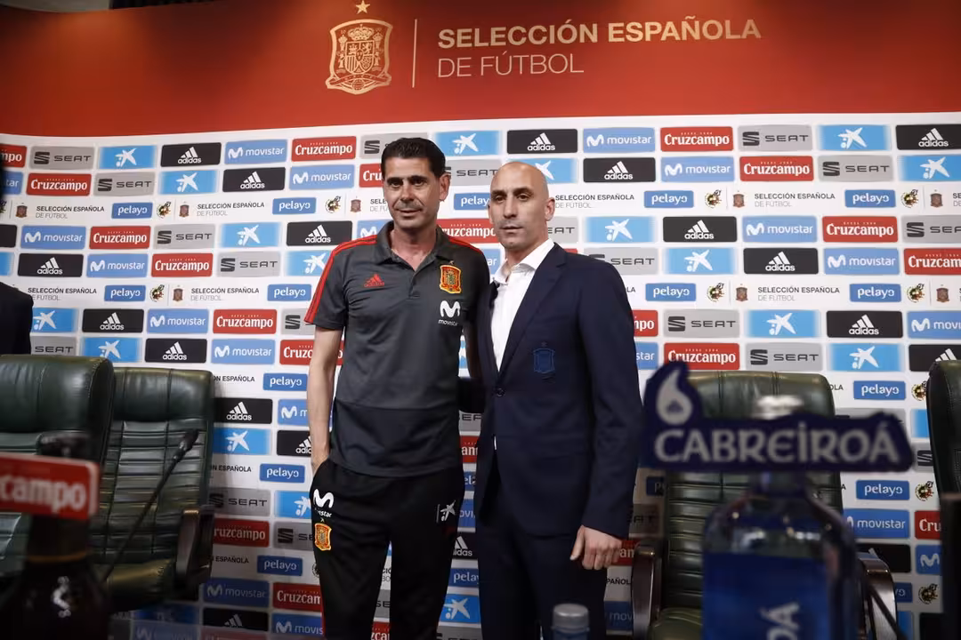Hierro con Rubiales