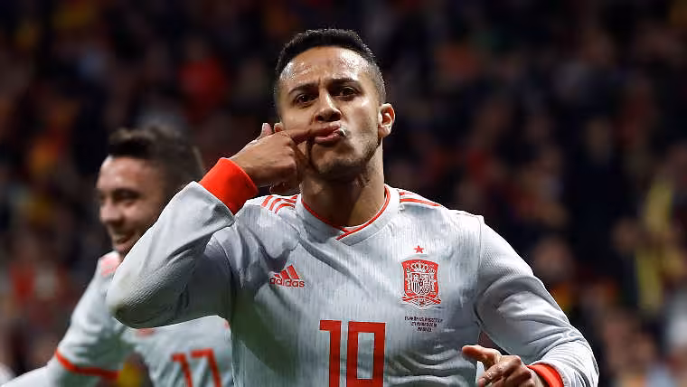 Thiago con España