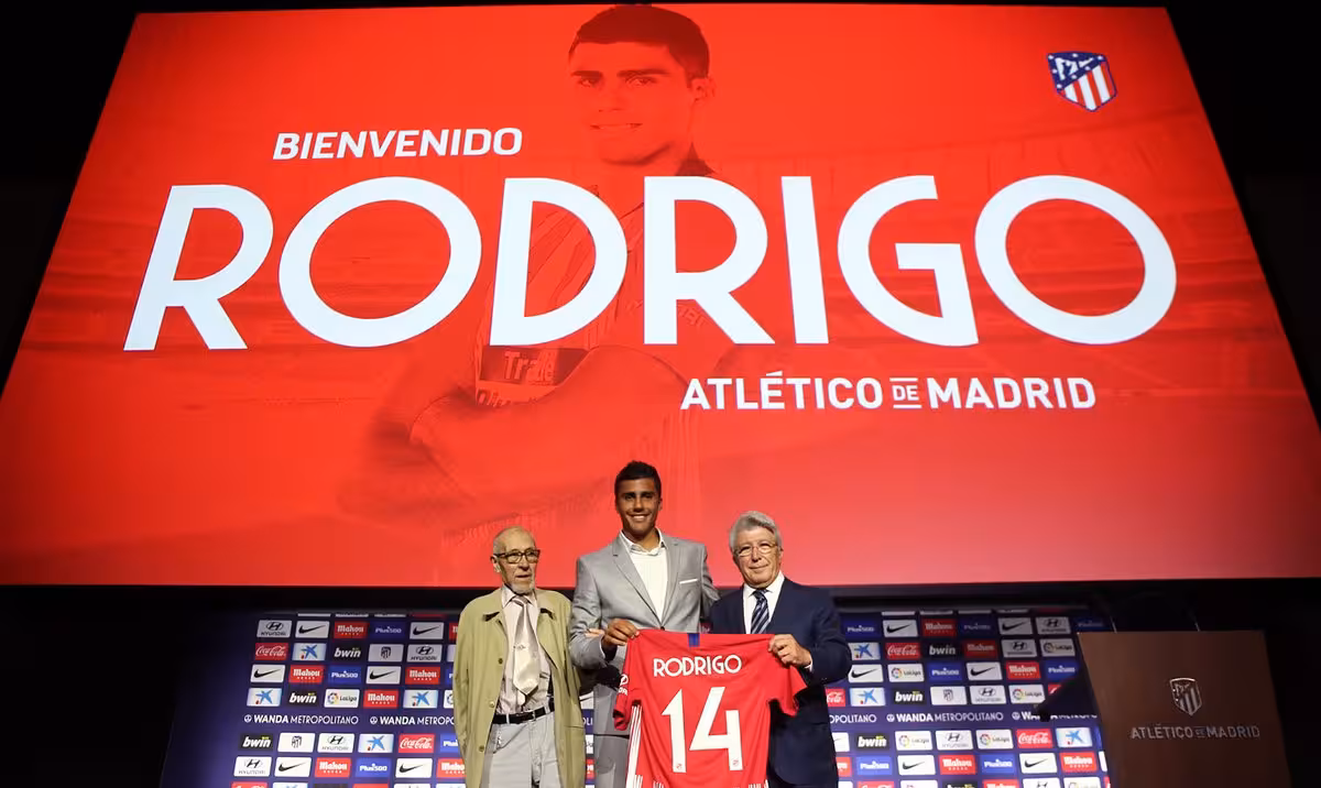 Rodrigo llega al Atlético de Madrid