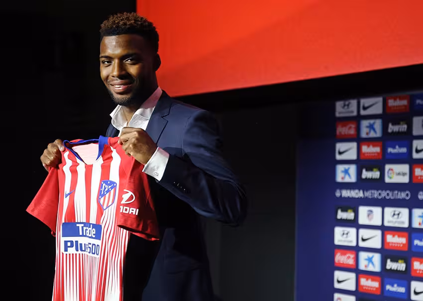 Lemar en el Atlético