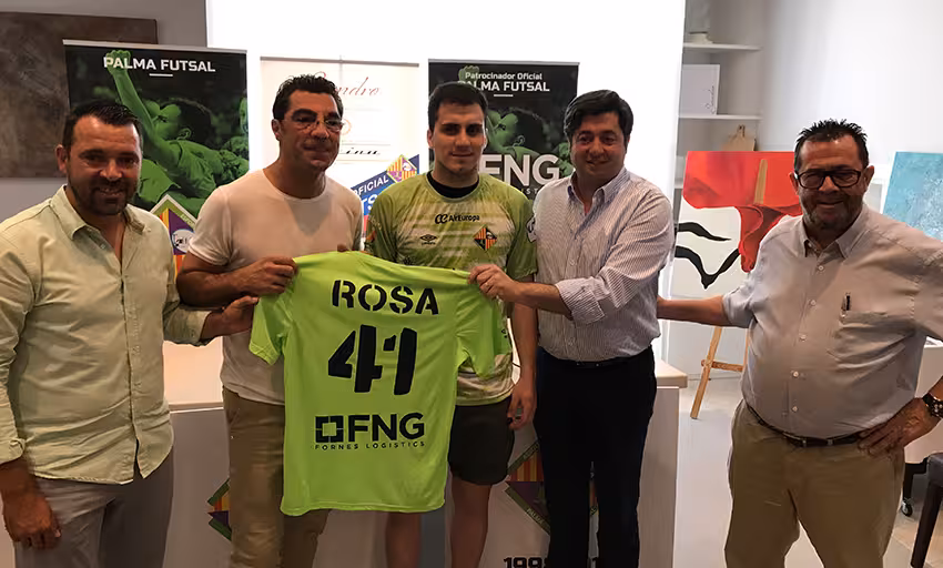 Miquel Jaume en la presentación de Mati Rosa