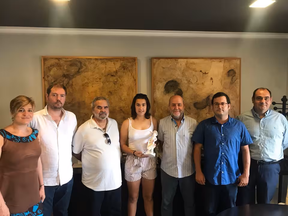 Cata Coll en el homenaje de Marratxi