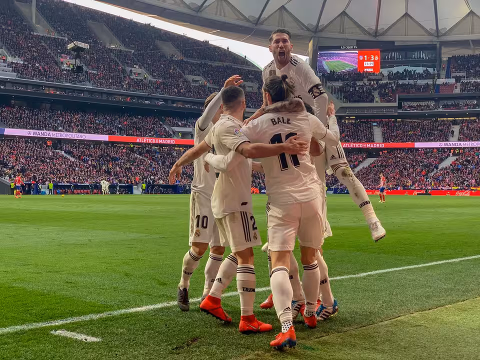 El Madrid gana en el Metropolitano