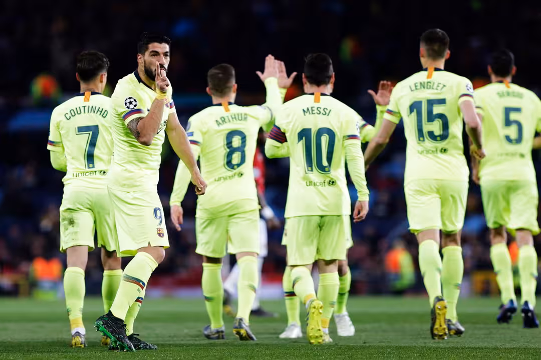 El FC Barcelona gana en Old Trafford