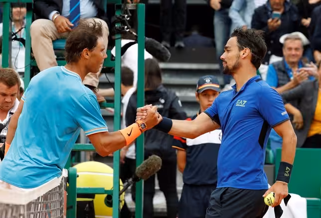 Nadal cae ante Fognini en Montecarlo