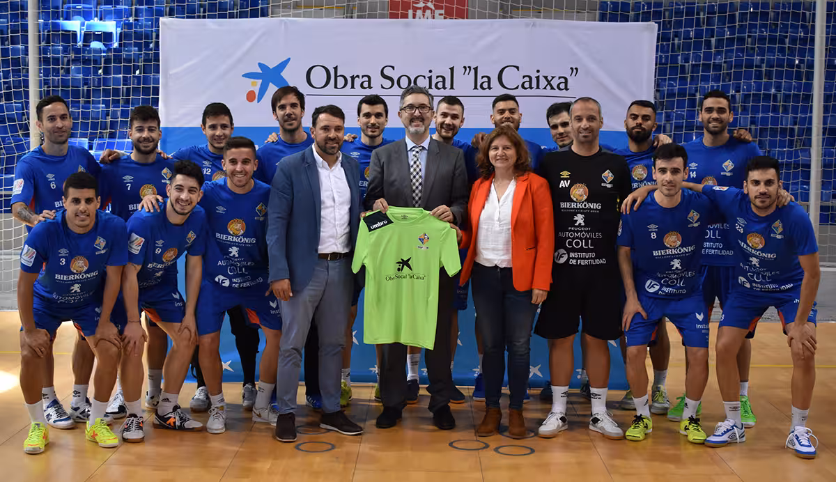 Palma Futsal con La Caixa