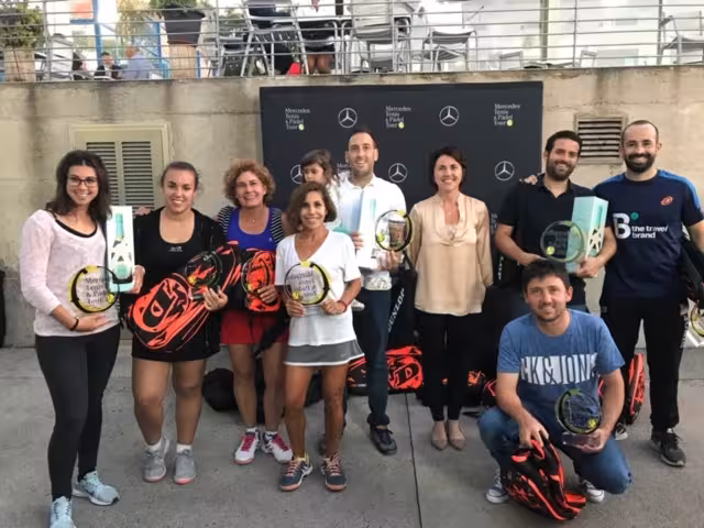 Campeones Torneo Autovidal de Padel