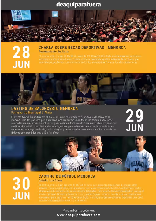 Cartel Becas en Alaior