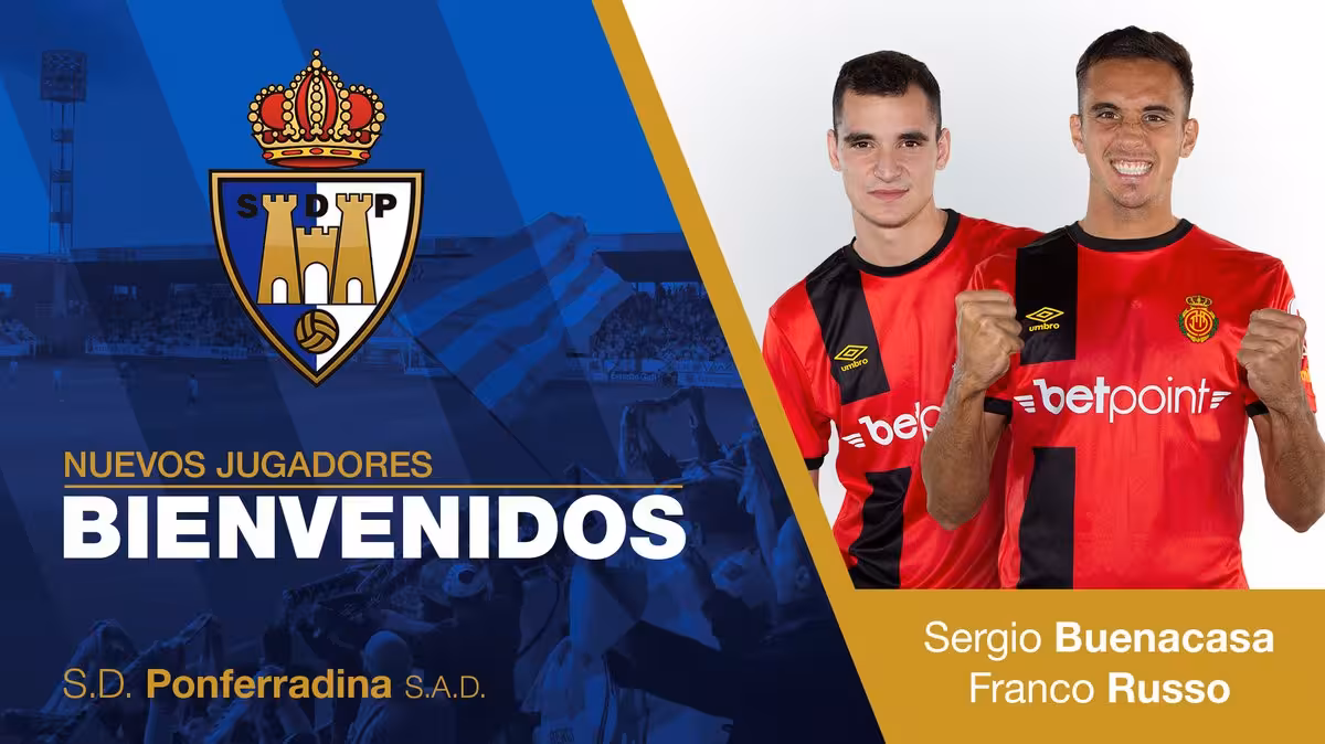 Buenacasa y Russo a la Ponferradina
