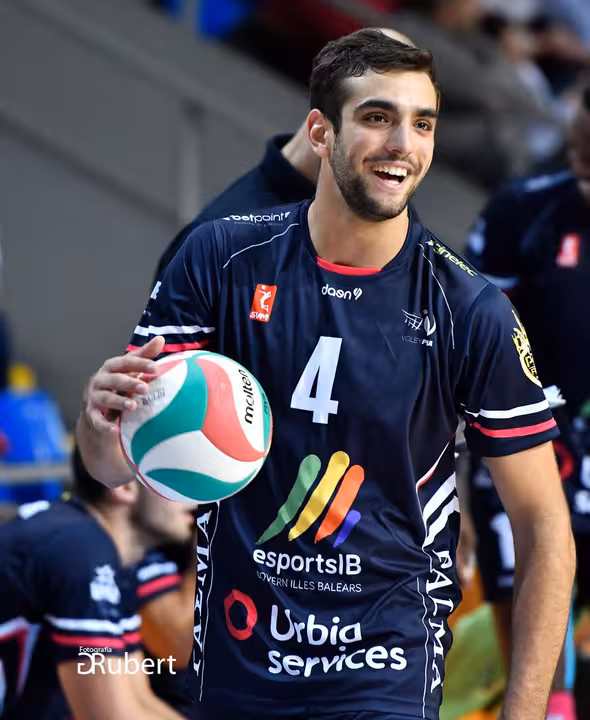 Joan Llado en el Urbia Voley Palma
