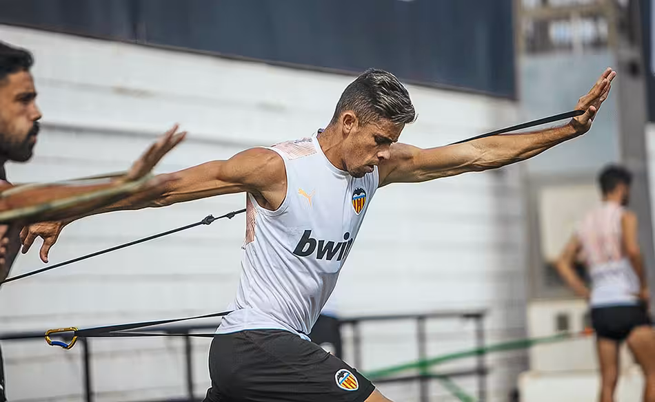 Gabriel Bautista en el Valencia