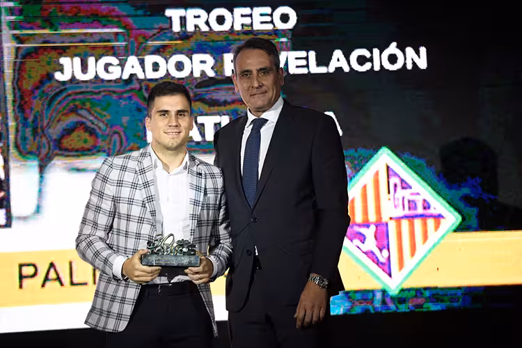 Mati Rosa en sala de prensa
