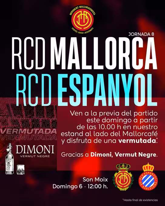 Fiesta antes de jugar ante el Espanyol