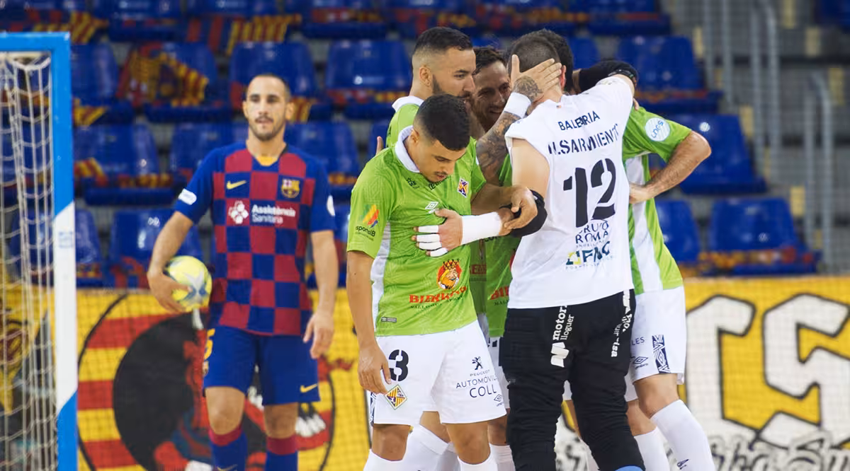 El Palma Futsal gana en Barcelona