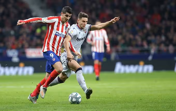 El Atlético de Madrid gana al Levante
