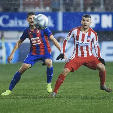 El Eibar ganó al Atlético de Madrid