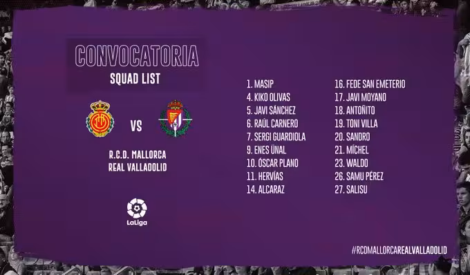 Convocatoria Real Valladolid