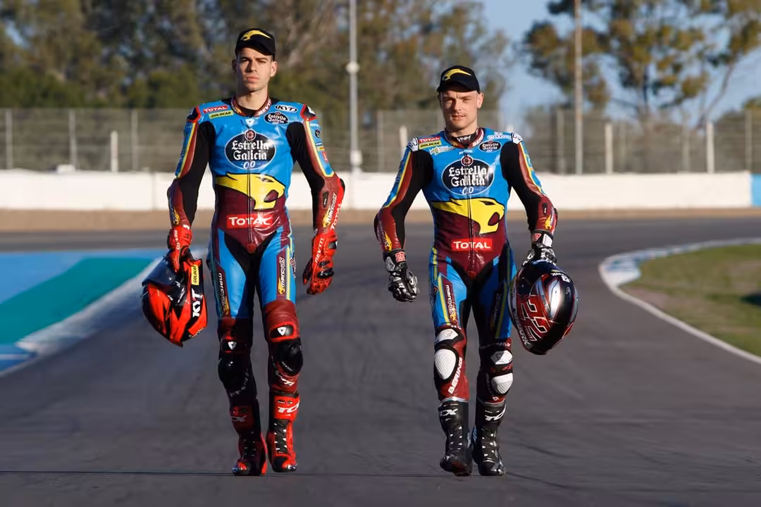 Augusto Fernández con Sam Lowe