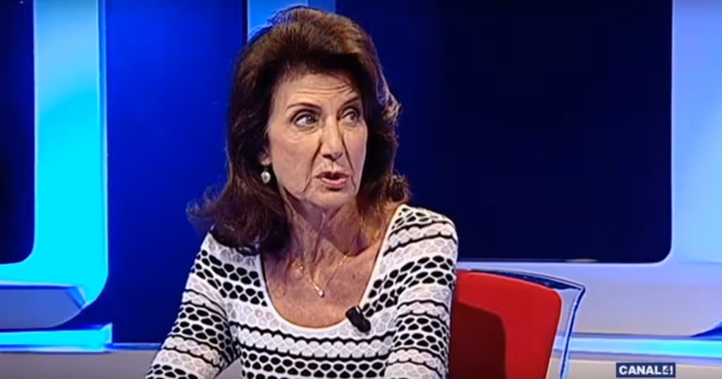 carmen planas la presidenta de la CAEB en el programa Avui Actualitat de Canal4 Televisió