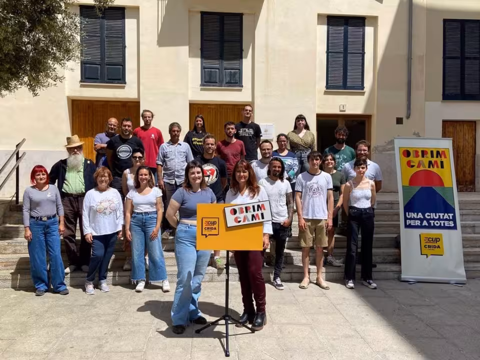 29/04/2023 La CUP-Crida per Palma presenta su lista completa a las municipales
POLITICA
CUP-CRIDA PER PALMA