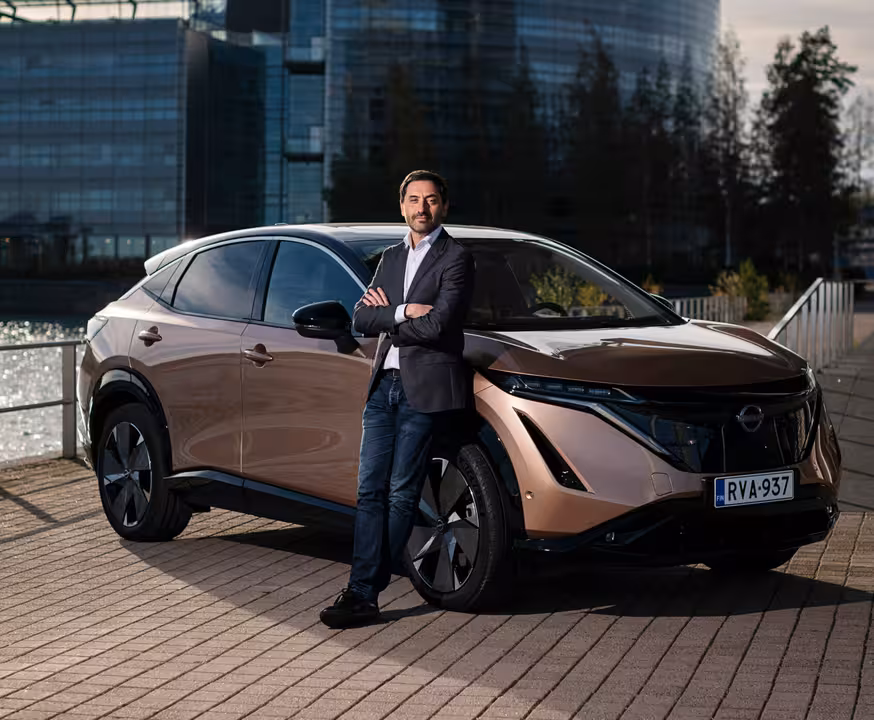 Christian Costaganna, Managing Director Nissan Nordic Europe Oy.