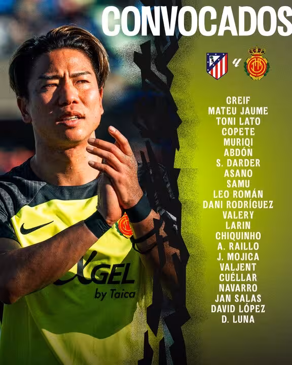 Lista de convocados